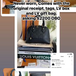 New Never Worn Louis Vuitton Bag