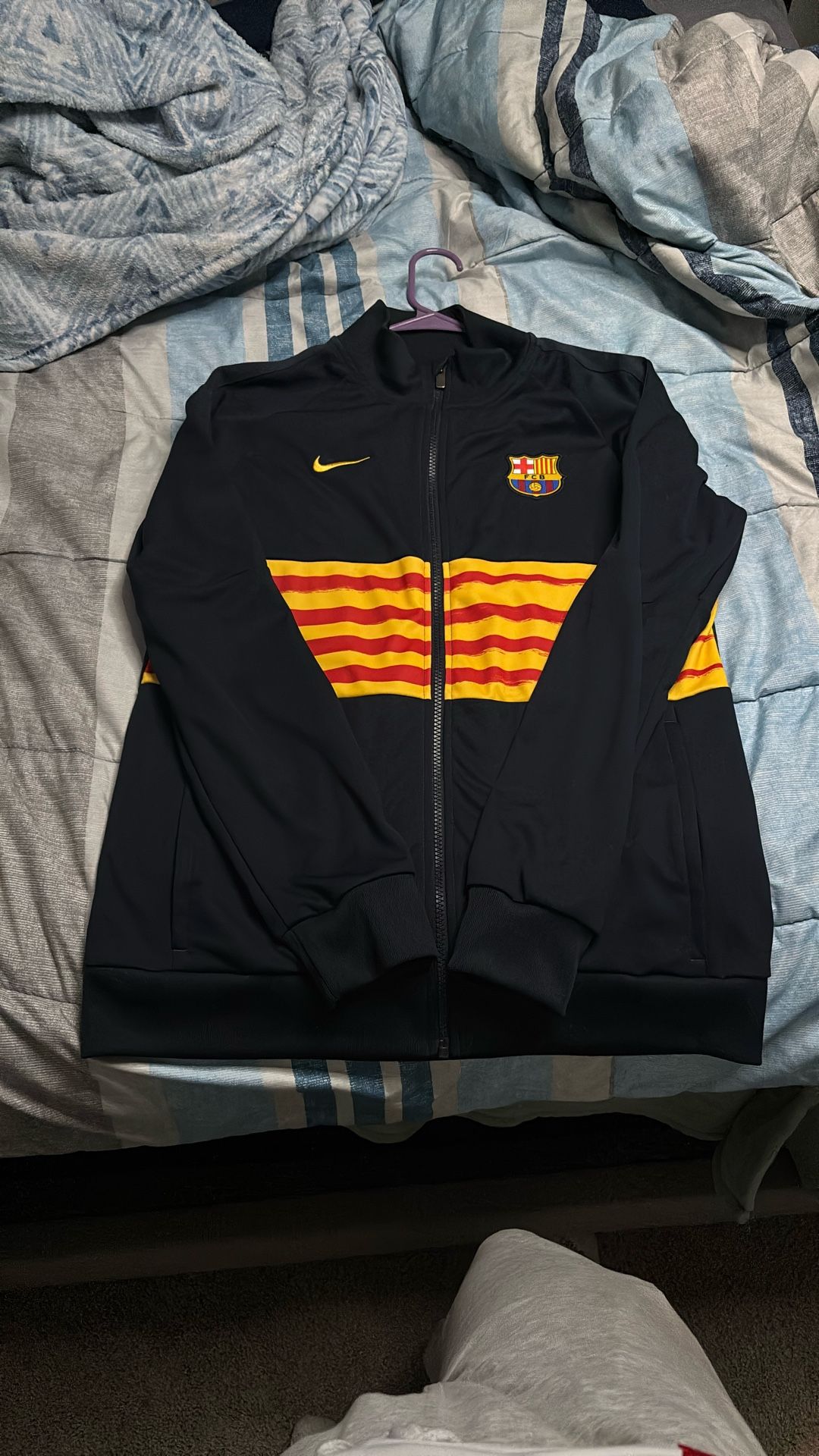 Fc Barcelona Training Zip Up Size M