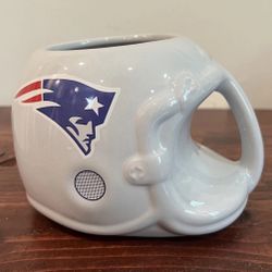 New England Patriots Helmet Mug Cup 1986 Sports Concepts Ceramic Football Box
