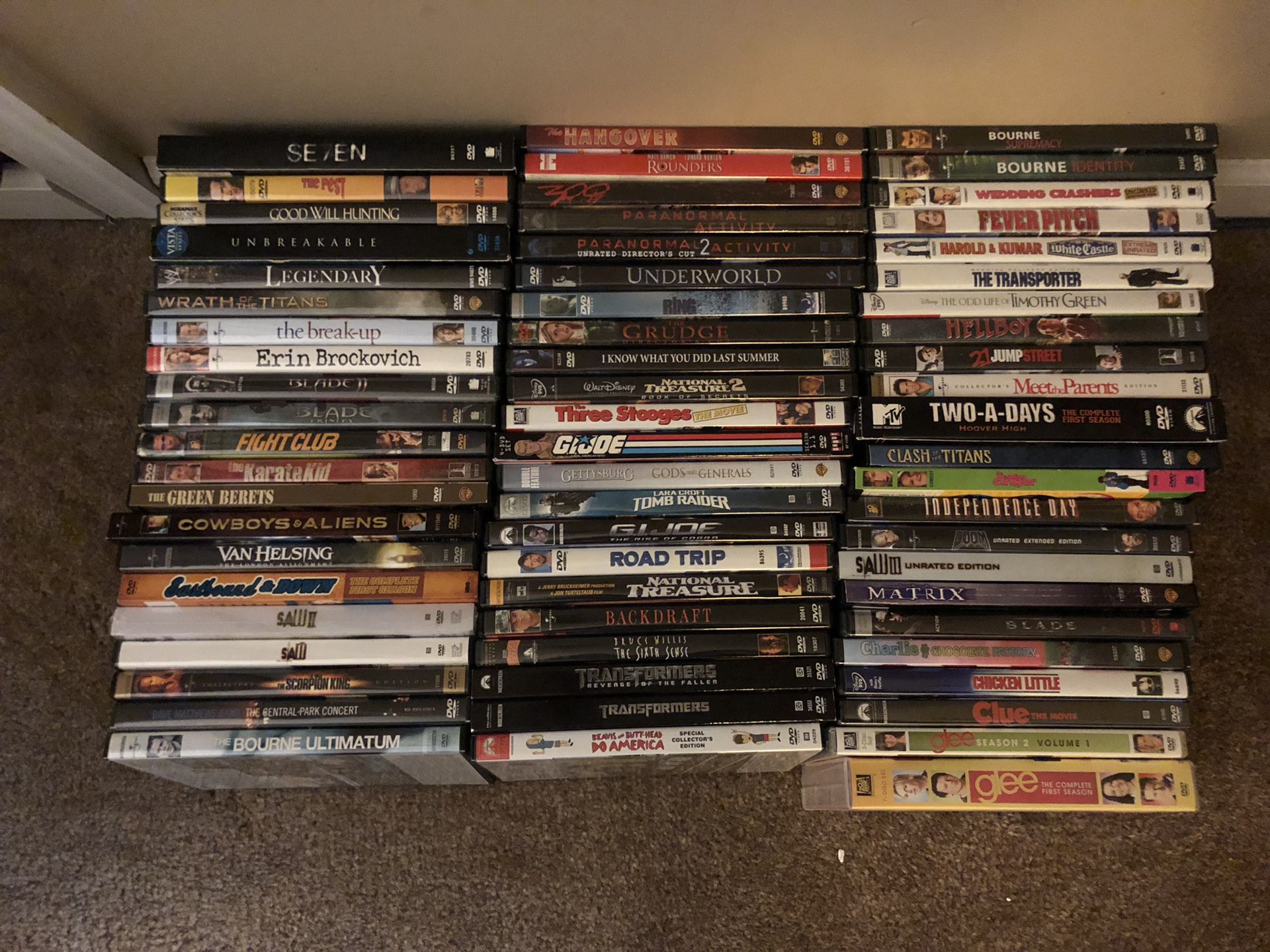 DVD Movies (Entire Lot).