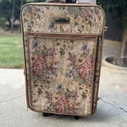 Vintage Floral Luggage