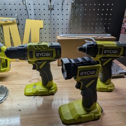 RYOBI Cordless Power Tool Set