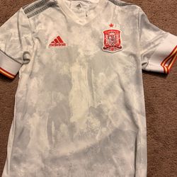 Spain Soccer Jersey Size Small