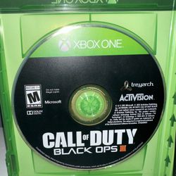 Call Of Duty Black Ops 3 Xbox One disc Only!