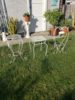 Metal Plant Stands  - $20 Each