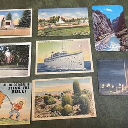 Lot Of Vintage Postcards 