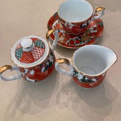 Vintage Arita Imari  Fine Porcelain China Dinnerware 