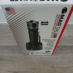 Mag Tac LED Rechargeable Flashlight 
