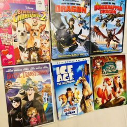 Dvds only $4 each (they all work) 