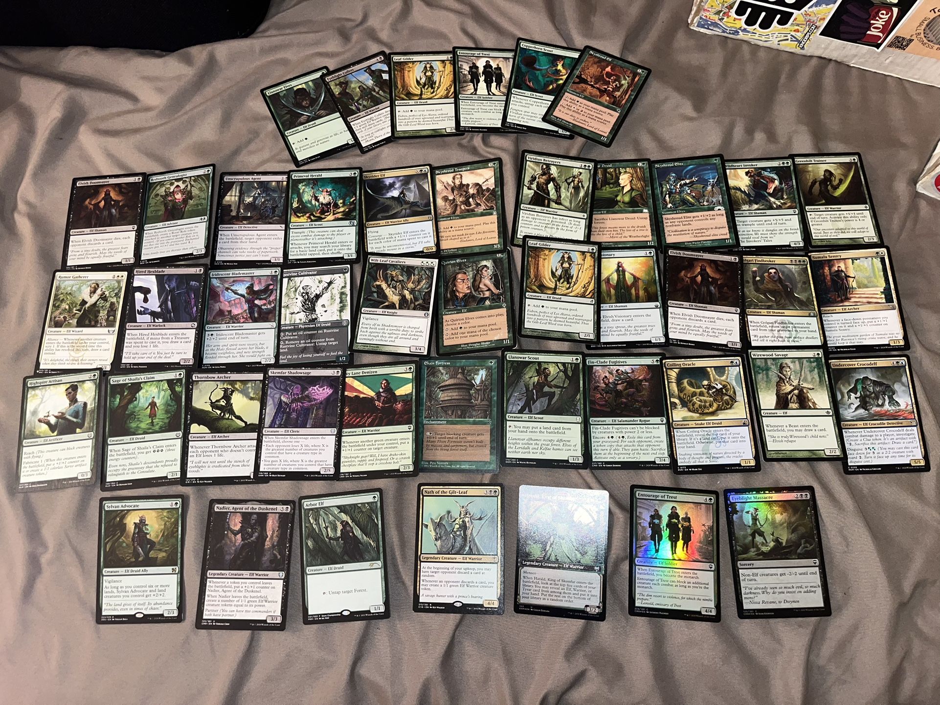 MTG ELVES / Elf Magic the gathering themed lot+ BONUSES 