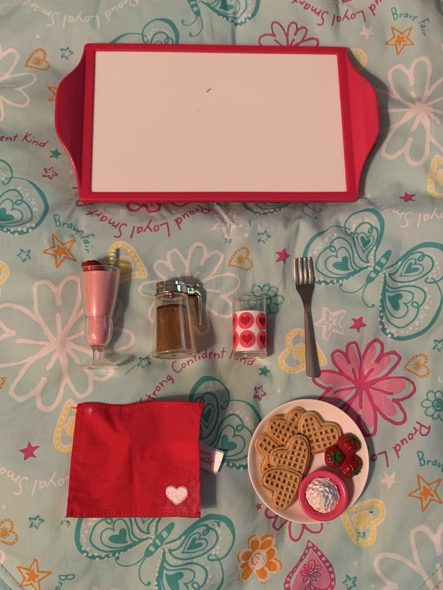 American Girl Doll Breakfast In Bed Set