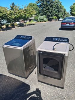 Samsung washer and dryer 700 obo