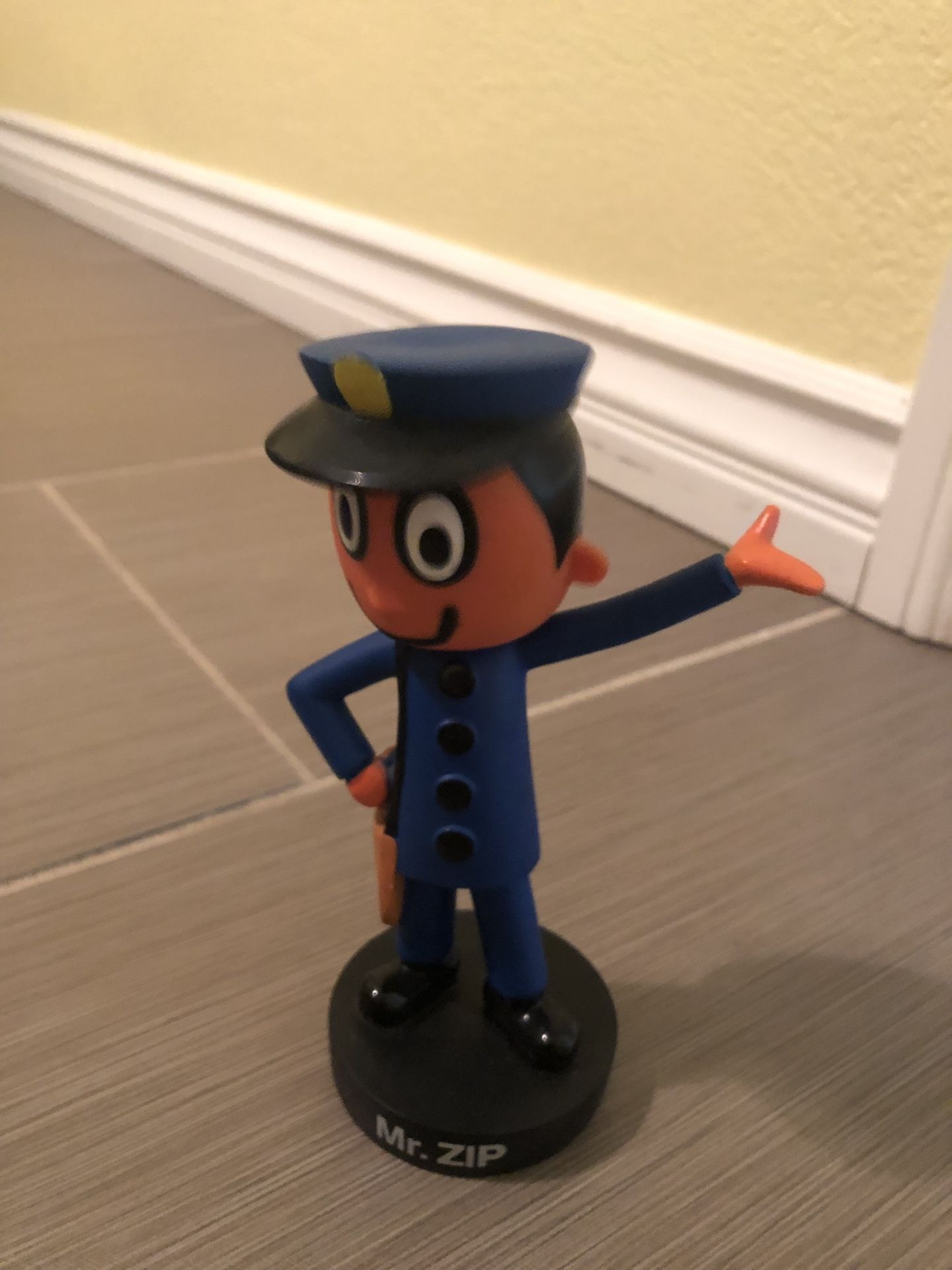 Bosley Bobbers Bobble Head Mr. Zip USPS Postal Service