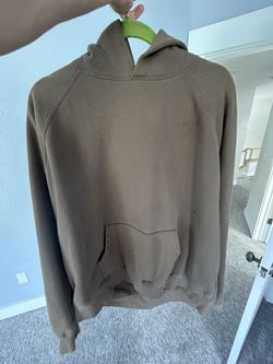 Essentials Fear of God Hoodie – Brown, Size XL