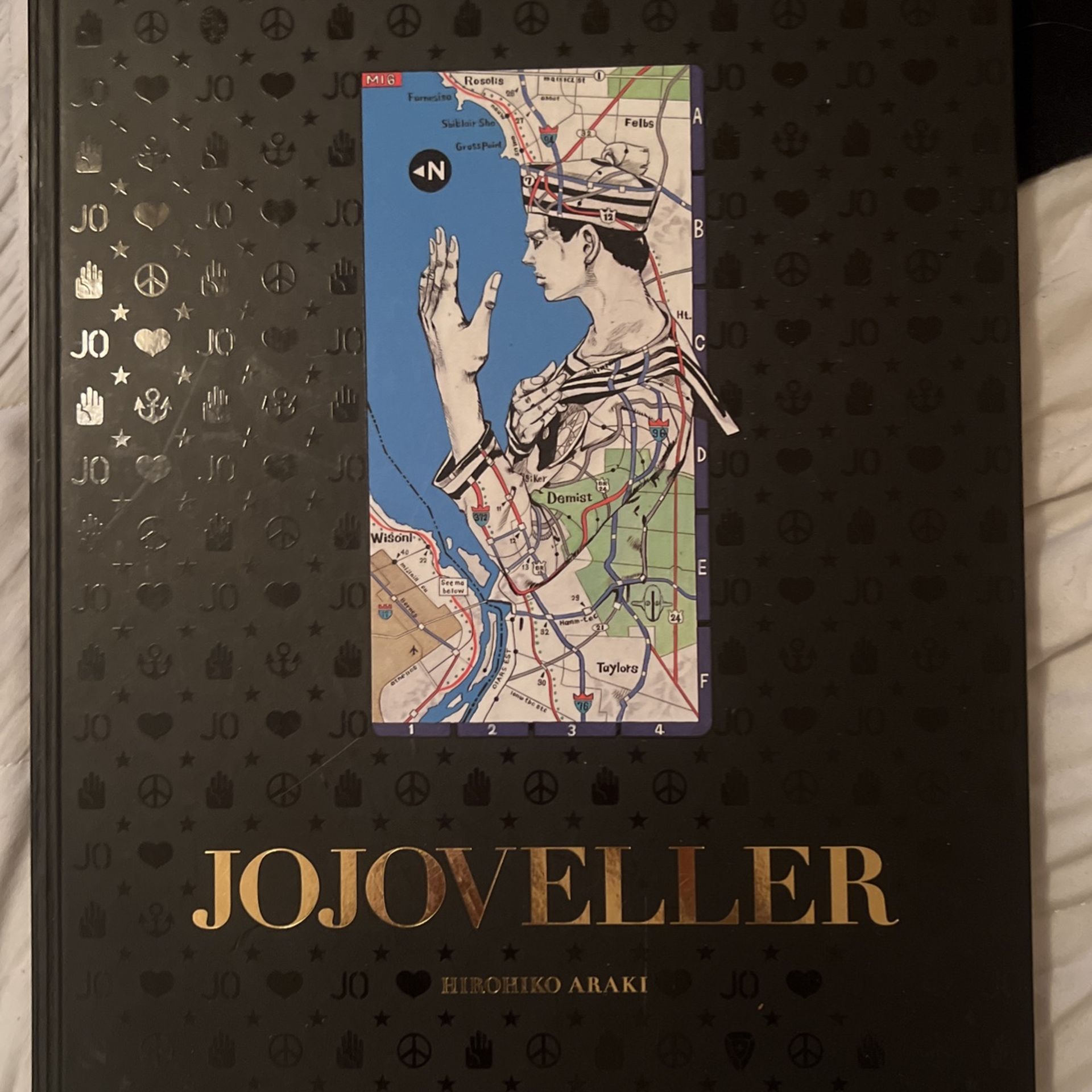 Jojoveller Book Art Jojo's Adventure Bizarre Limited Edition Hirohiko