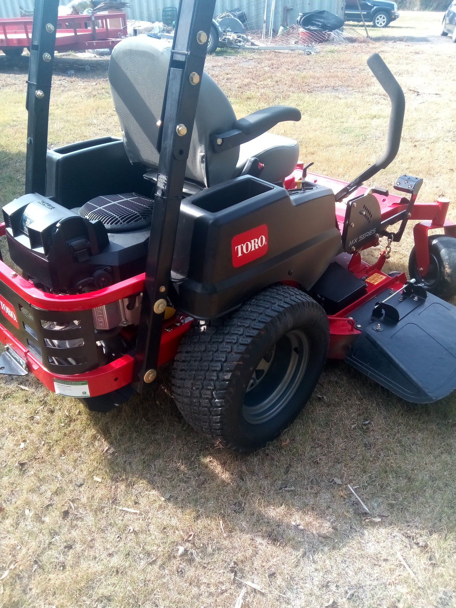 Commercial toro zero turn riding lawn mower