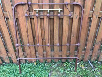 unmatched twin bed frame end piece, pick up only
