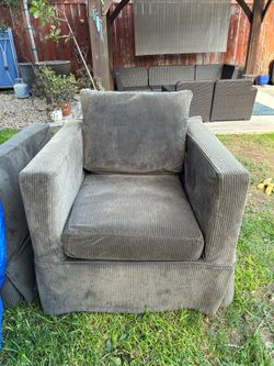 Crate & Barrel Couch and Chair