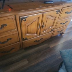 Dresser and Bed Frame