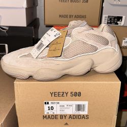 yeezy 500 taulgt size 10