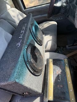 JL audio 10ince speakers