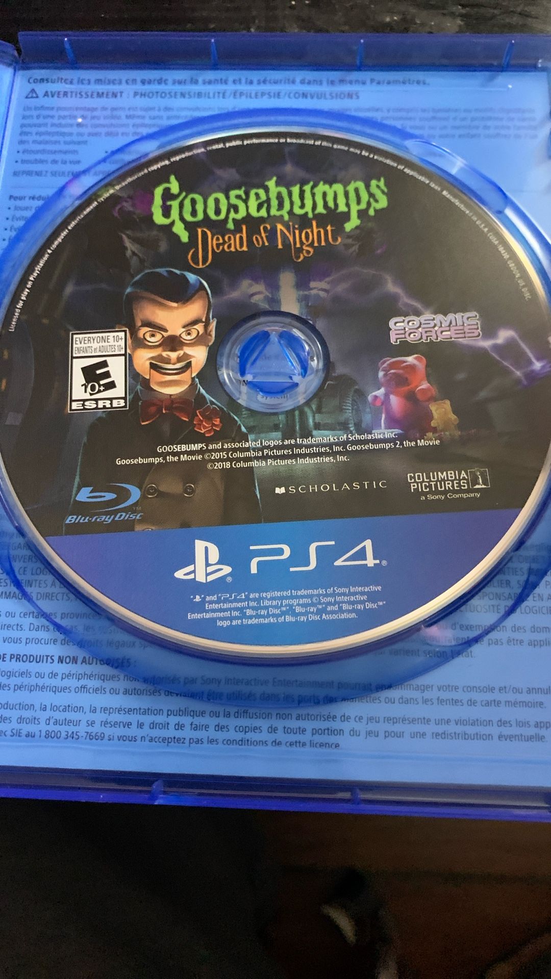 goosebumps dead of night