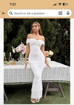 Formal Maxi Dress Off Shoulder Ruched Bodycon