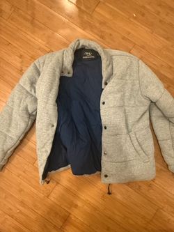 Rodd & Gunn Grey Quilted Jacket – Large