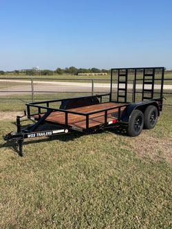 12 Ft Utility Trailer With Ramp Gate