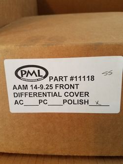 Front diff cover for dodge ram