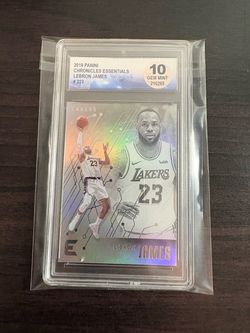 2019 Panini Chronicles Essentials LeBron James #223 GEM MINT 10