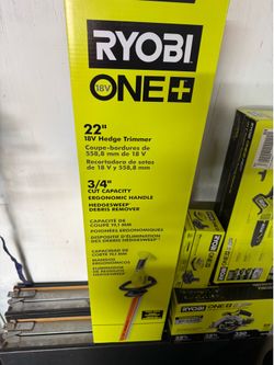 Ryobi 22” hedge trimmer