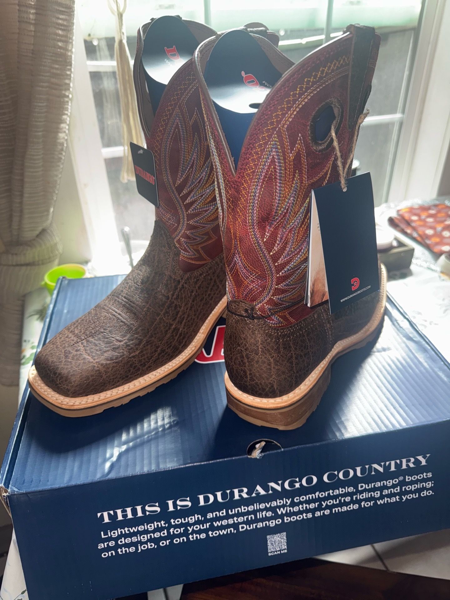 Durango steel toe waterproof work boots