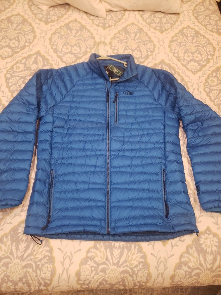Ll Bean Men's Ultralight 850 Down Jacket L Tall