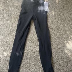 Alo yoga High-Waist 7/8 Run It Back Legging Ribbed XS