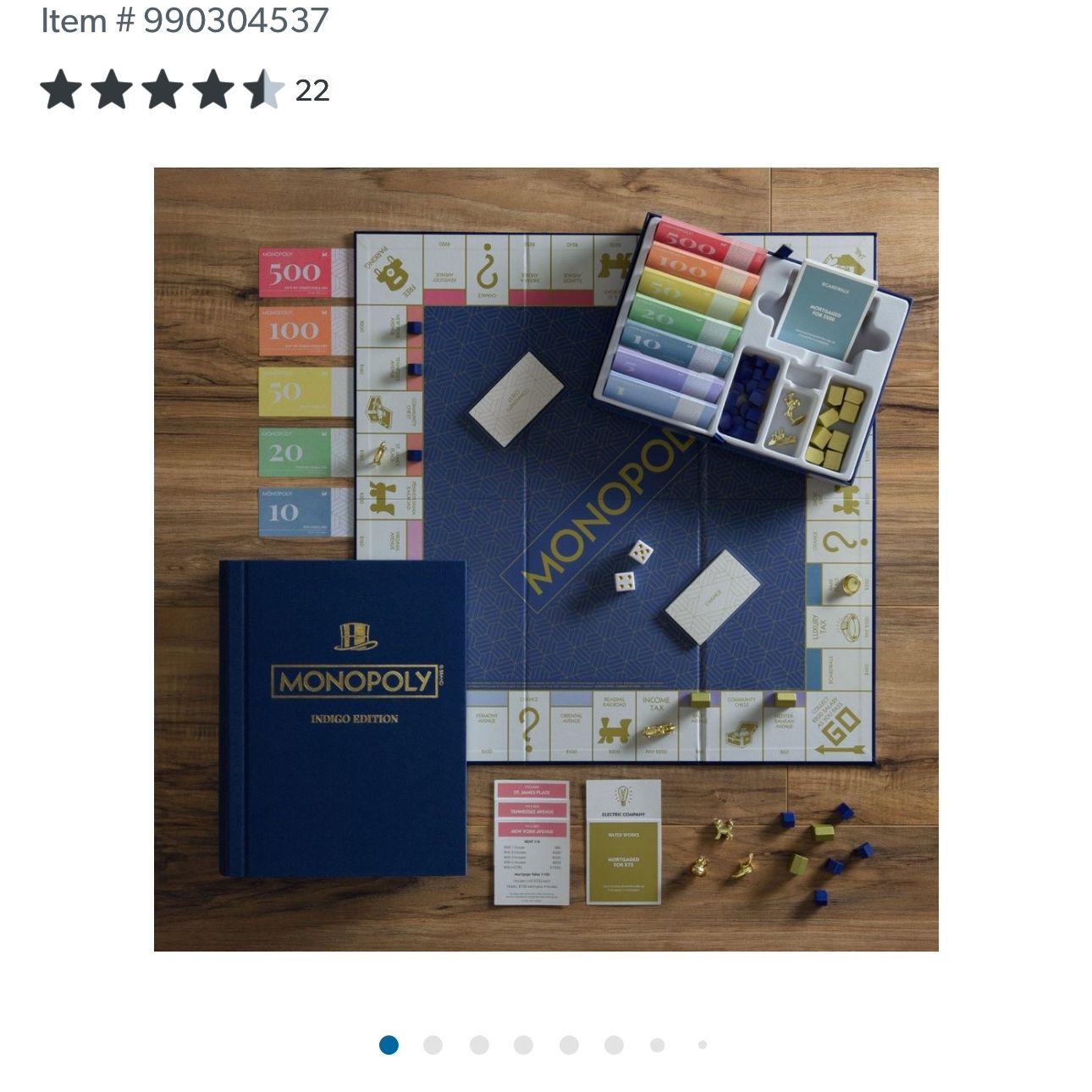 Monopoly And Scramble Indigo Collection