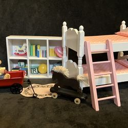 Dollhouse Furniture Child Bedroom