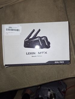 LEXIN MTX Bluetooth デュアルパック LEXIN MTX Mesh Intercom System Motorcycle Headset Bluetooth