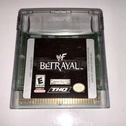 WWF Betrayal Nintendo Game Boy Color Gbc