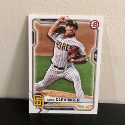2021 San Diego Padres Mike Clevinger
