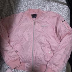 Southpole vintage pink bomber jacket