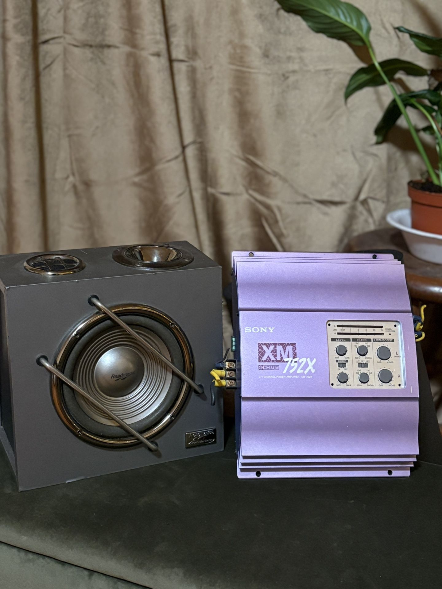 Best Offer For Sony XM 752x Amp And Roadmaster Subwoofer