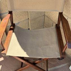 $10–directors Chair  (pier One)