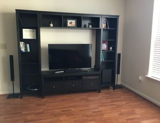 TV Storage With Bridging IKEA Hemnes