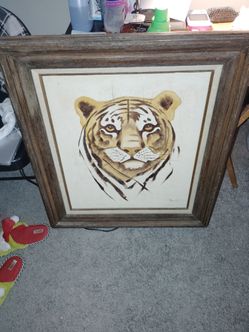 Drawing of tiger