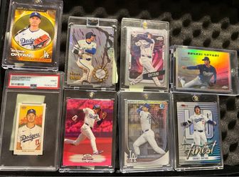 entire shohei/dodgers lot under comps value. NEED GONE ASAP!