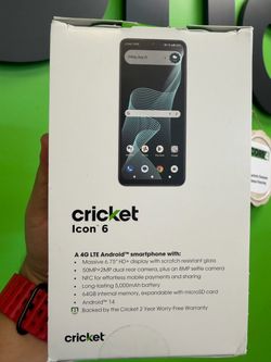 Get the Cricket Icon 6 FOR FREE when you switch to Cr icket_!