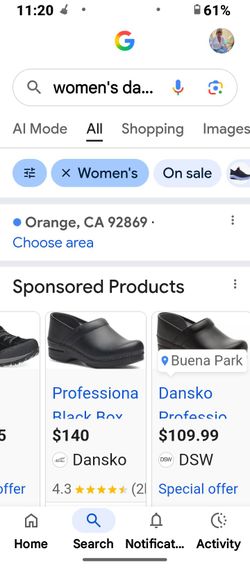 Dansko walking shoe / nurses shoe in bran speaking new size 37