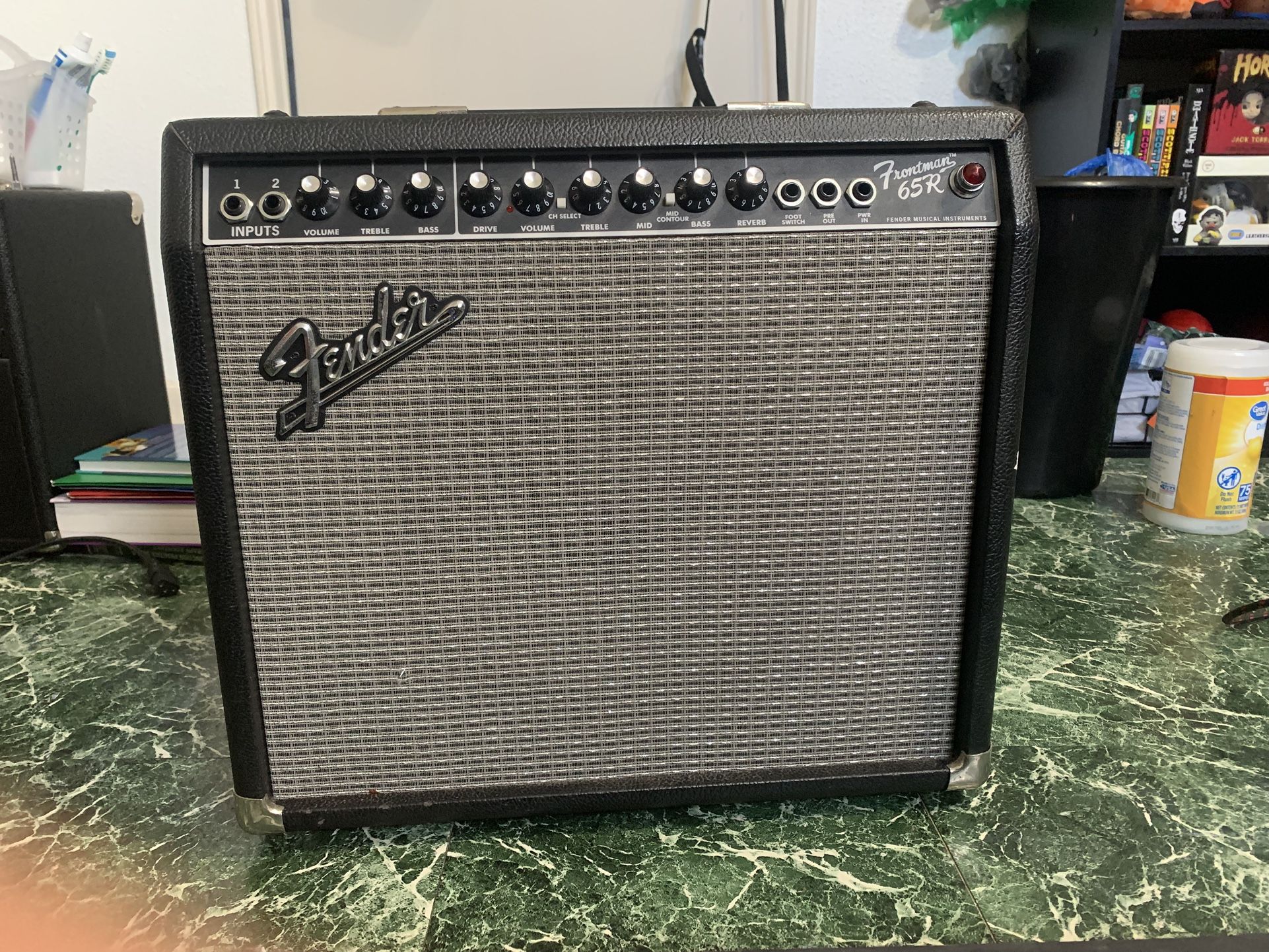 Fender Frontman 65r 2-channel 65-watt Solid State Guitar Amp