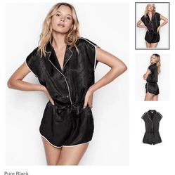 Victoria Secret Pj Pajamas Romper Used 1  Time Like New